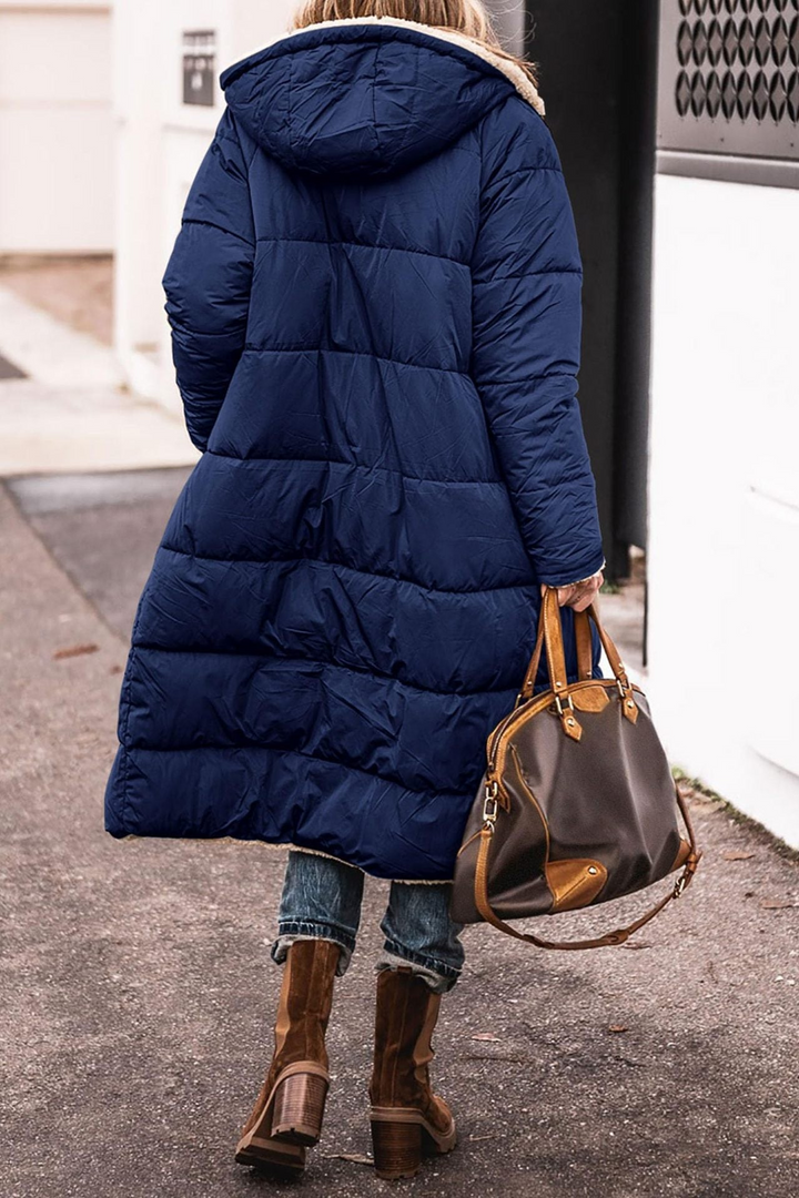 Anny - Manteau Réversible Élégant