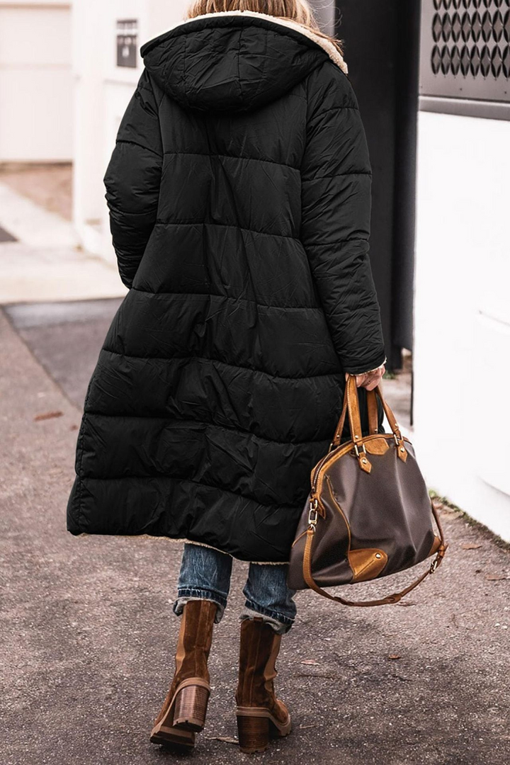 Anny - Manteau Réversible Élégant