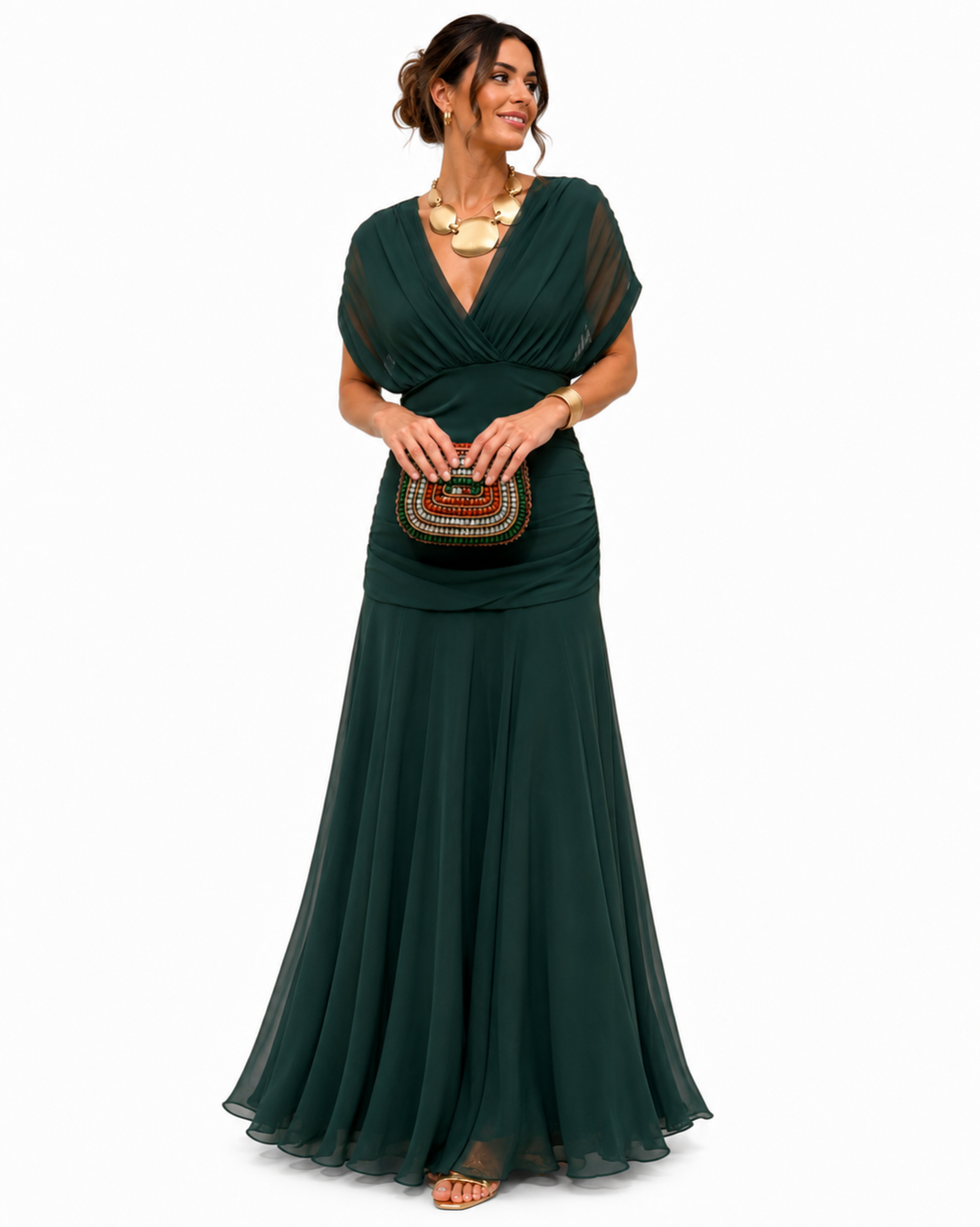 Sidonie | Robe longue à imprimé floral