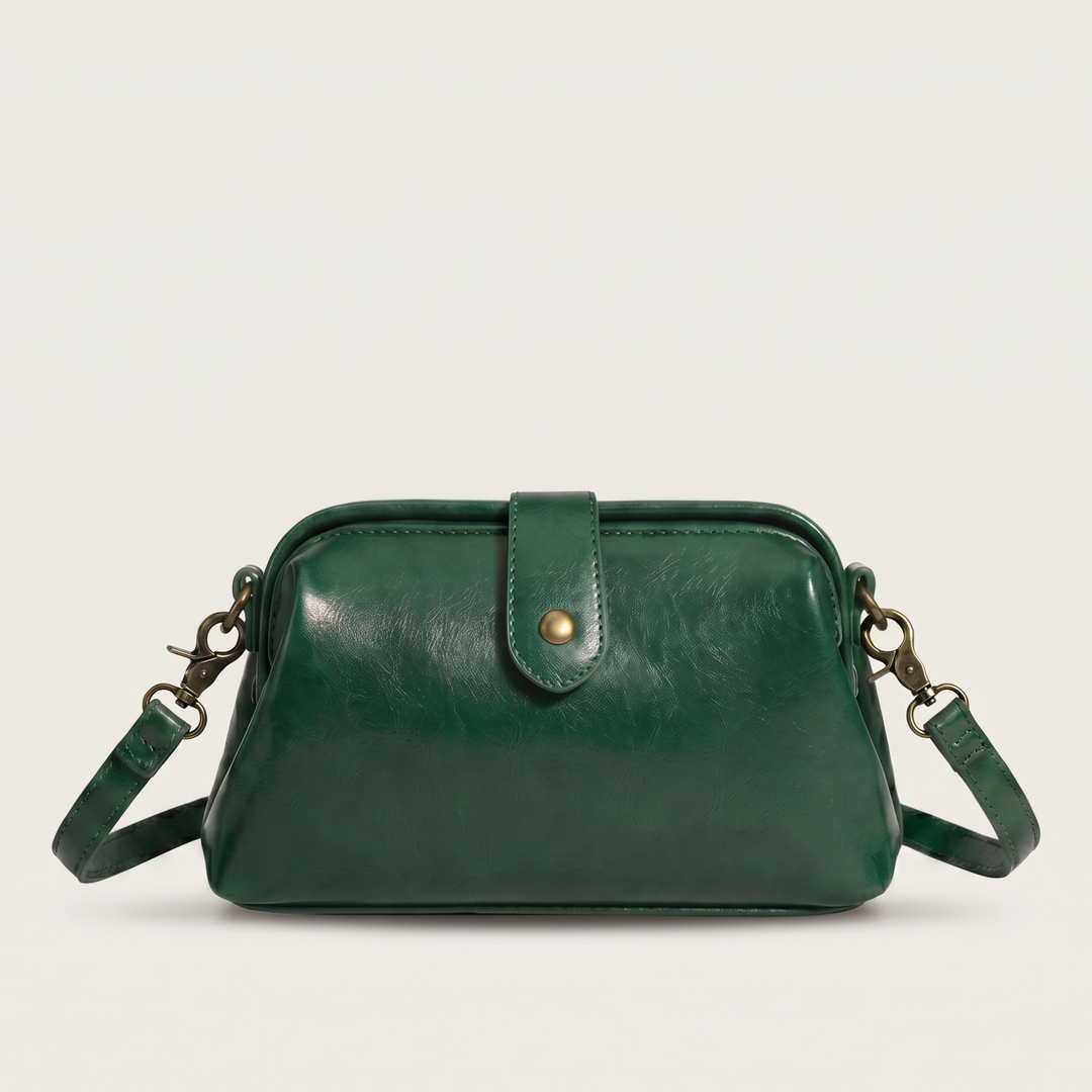 Lucie | Petit sac bandoulière structuré, format compact du quotidien