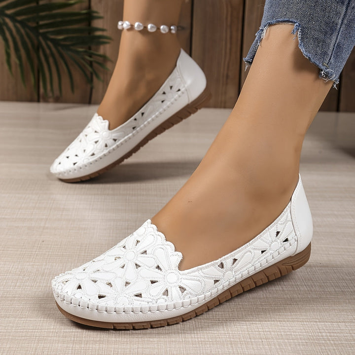 Amélie | Ballerines Florales pour un Confort Tout au Long du Jour