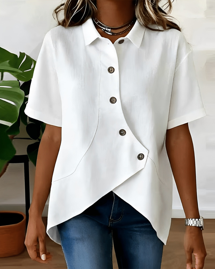 Léa | La blouse estivale qui va avec tout