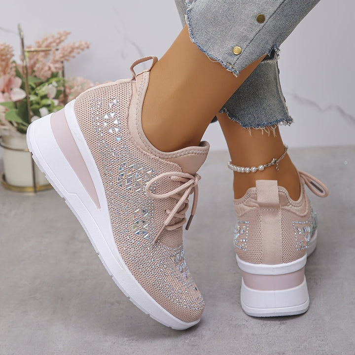 Cristal | Baskets Orthopédiques Ornées de Strass