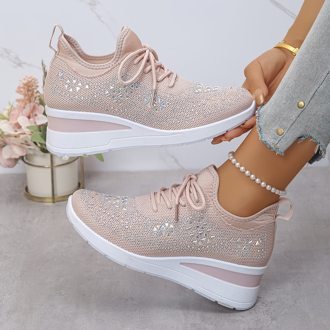 Cristal | Baskets Orthopédiques Ornées de Strass