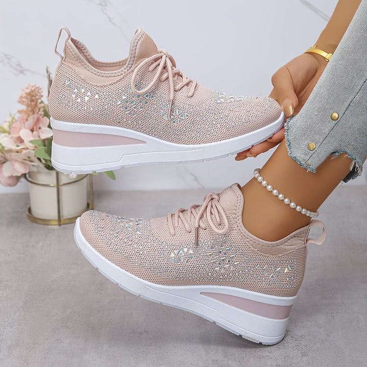 Cristal | Baskets Orthopédiques Ornées de Strass