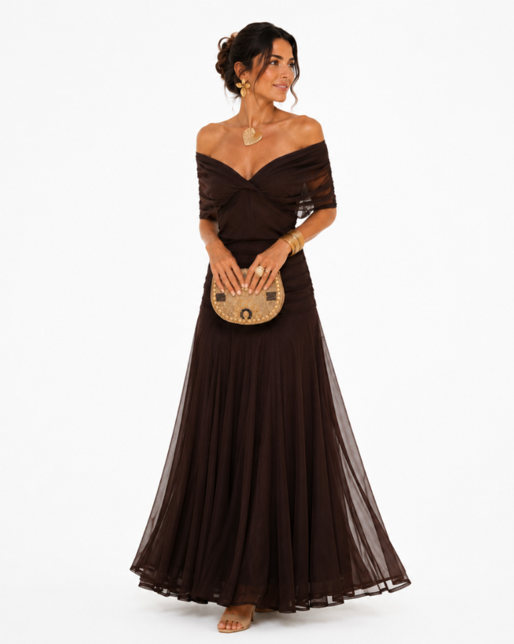Sidonie | Robe longue à imprimé floral