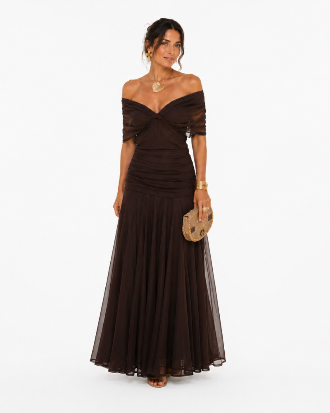 Sidonie | Robe longue à imprimé floral