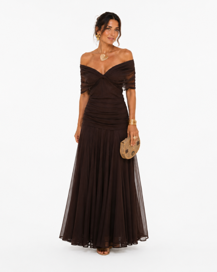 Sidonie | Robe longue à imprimé floral