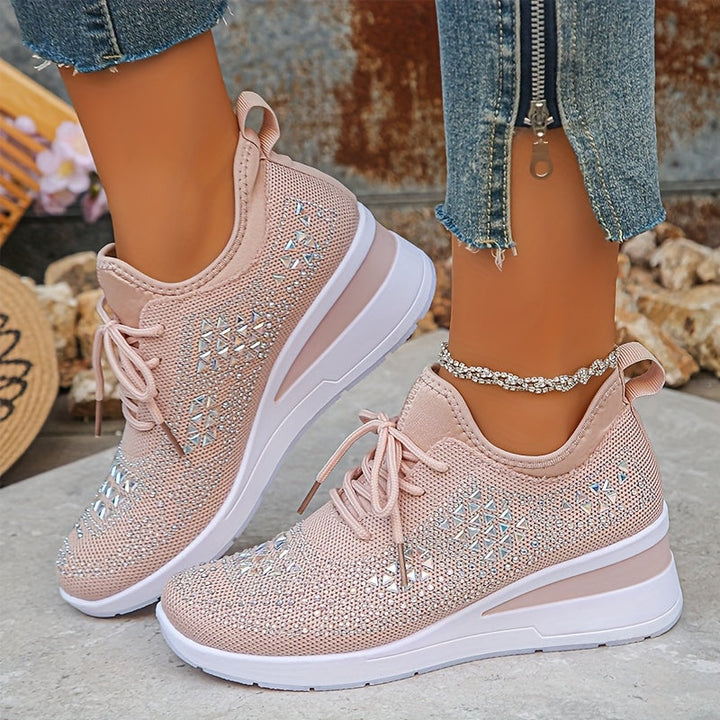 Cristal | Baskets Orthopédiques Ornées de Strass