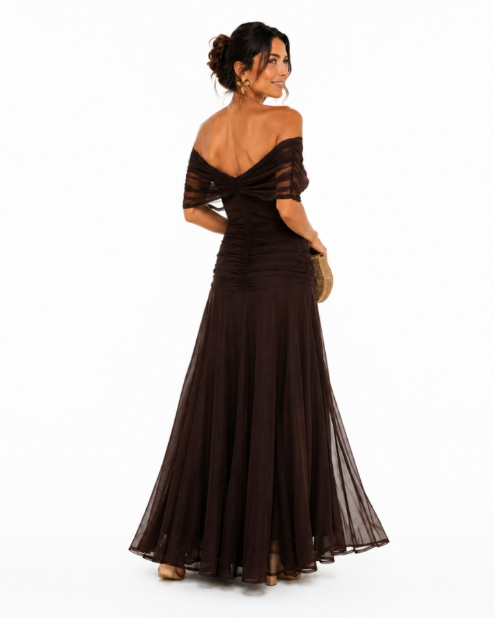 Sidonie | Robe longue à imprimé floral