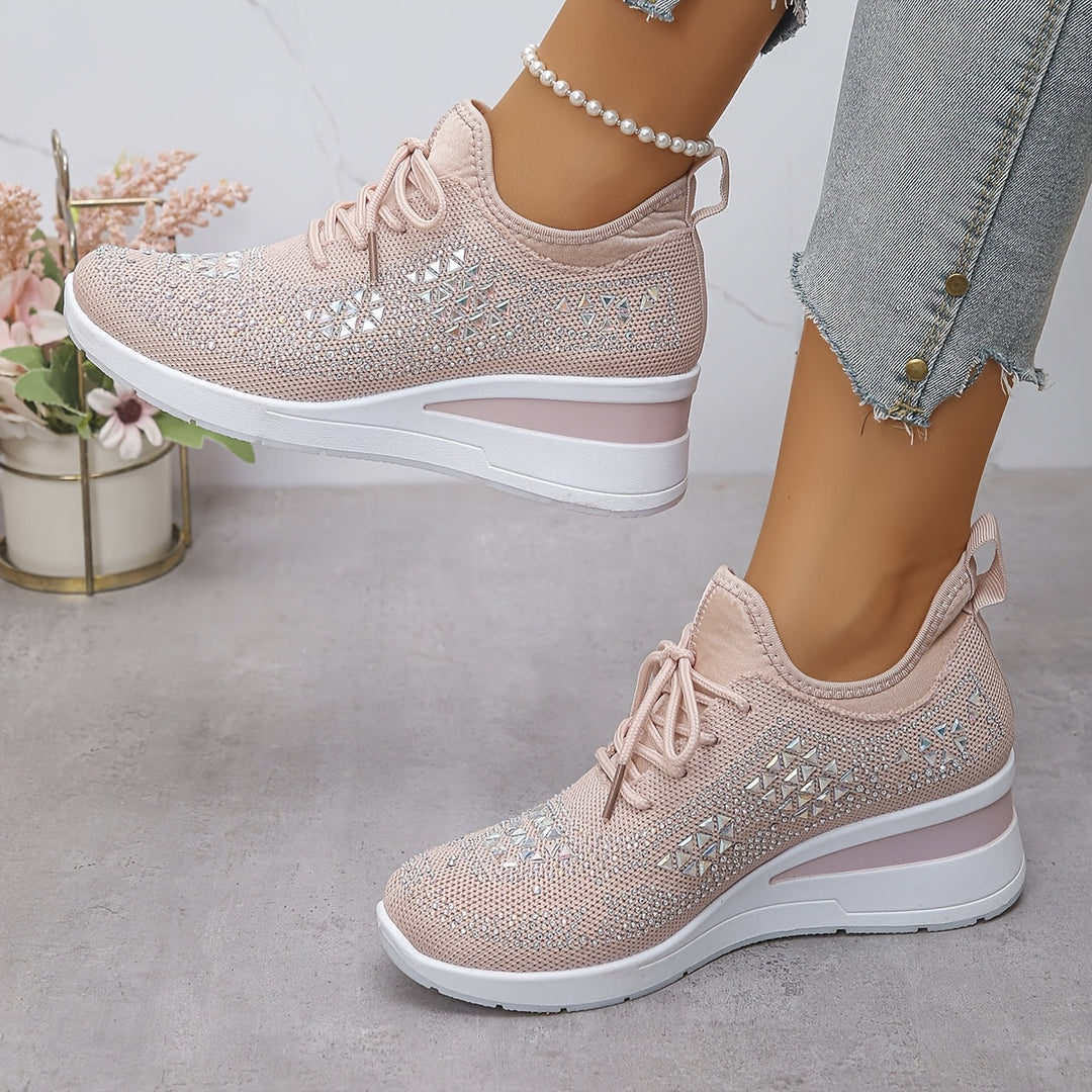Cristal | Baskets Orthopédiques Ornées de Strass