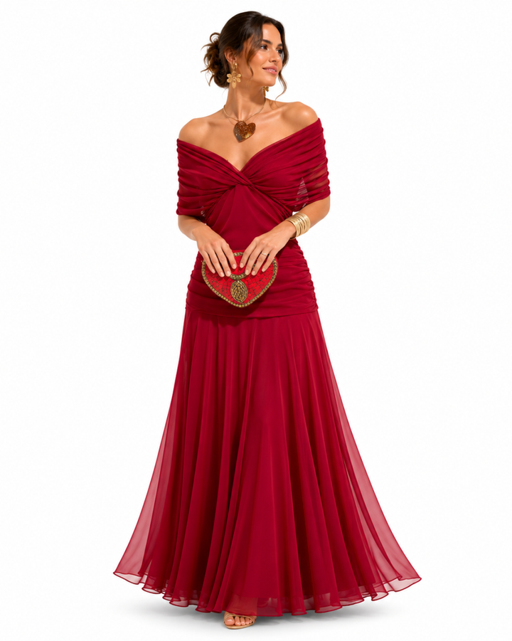 Sidonie | Robe longue à imprimé floral