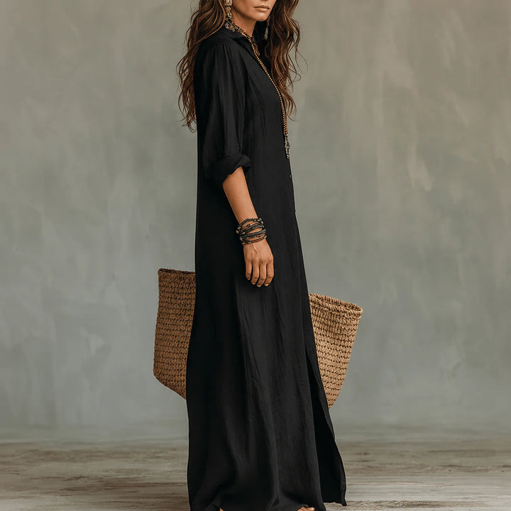 Aveline | Robe longue fluide