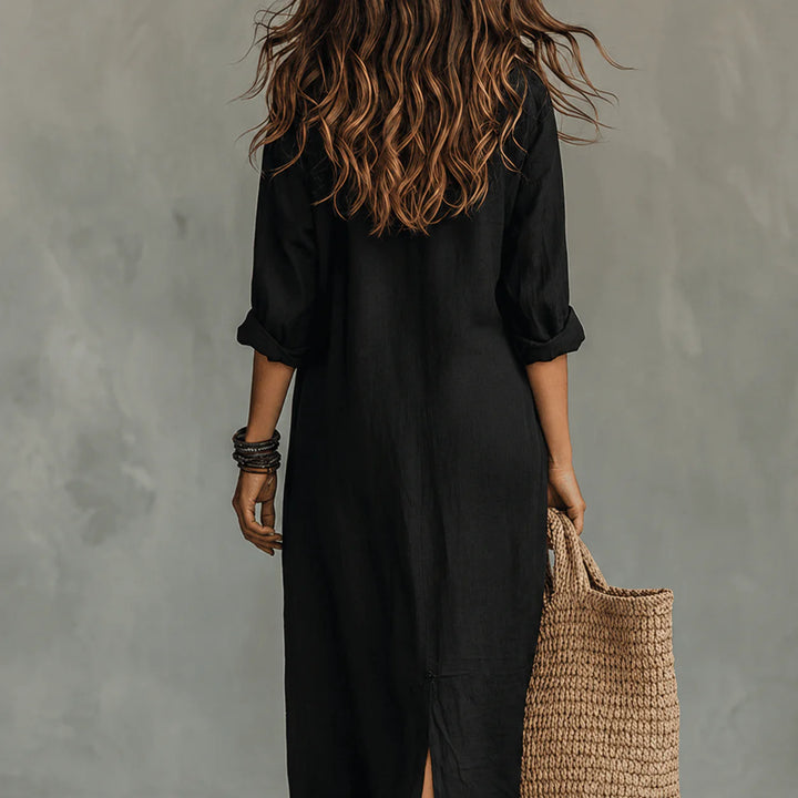 Aveline | Robe longue fluide