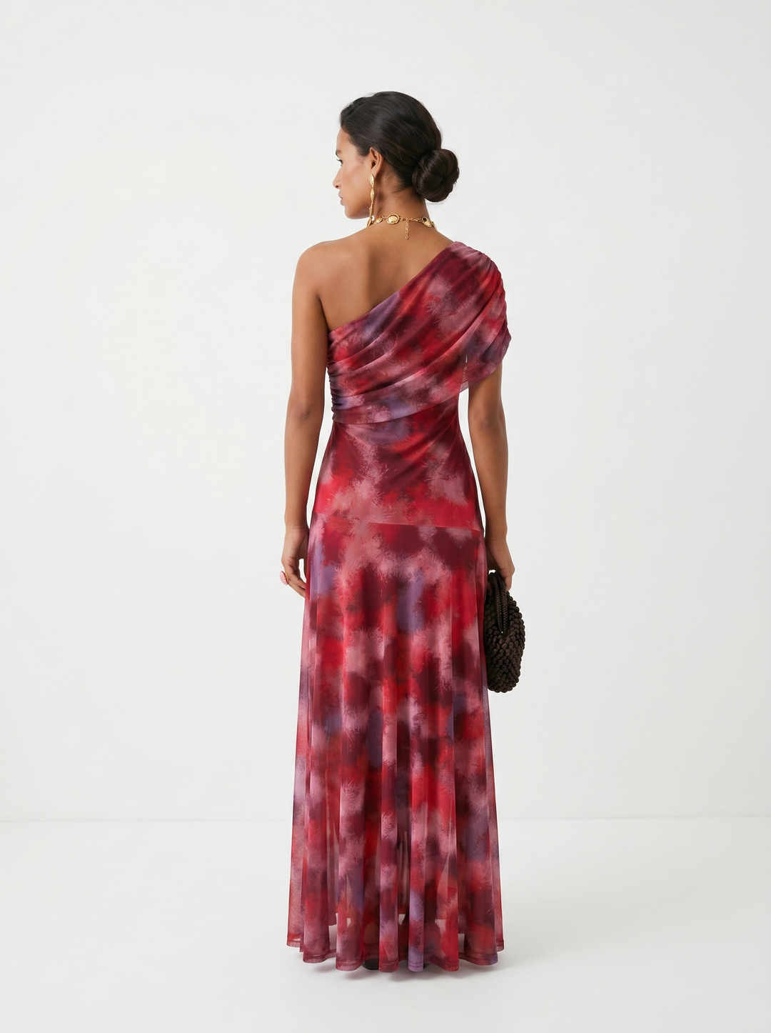 Héloïse | Robe longue épaule dénudée