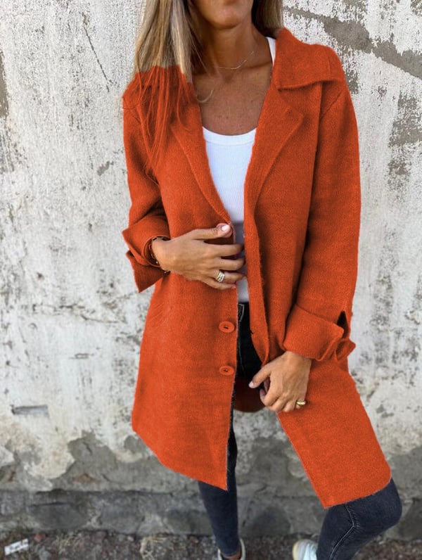 Audrey - Manteau Chic Minimaliste