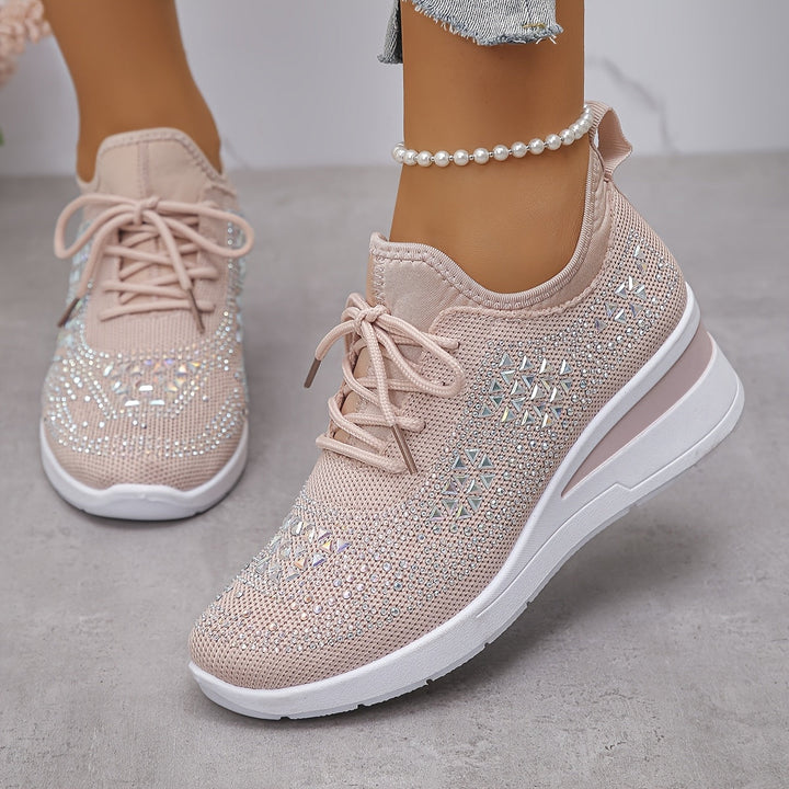 Cristal | Baskets Orthopédiques Ornées de Strass