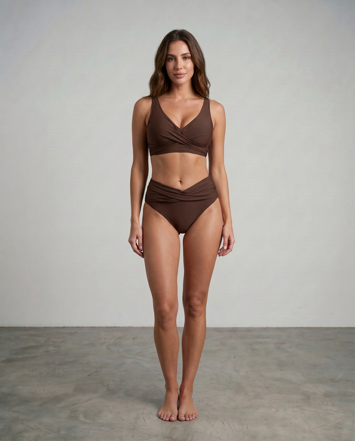 Marguerite | Bikini paréo, coques amovibles