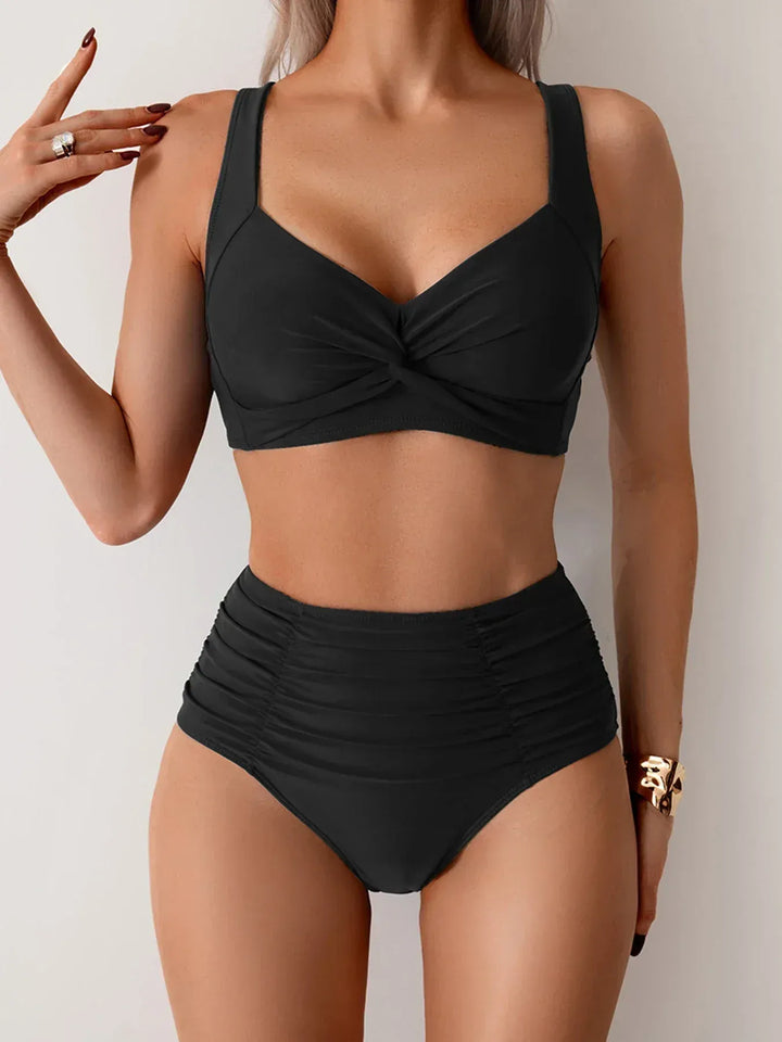 Nadège | Bikini Gainant Taille Haute