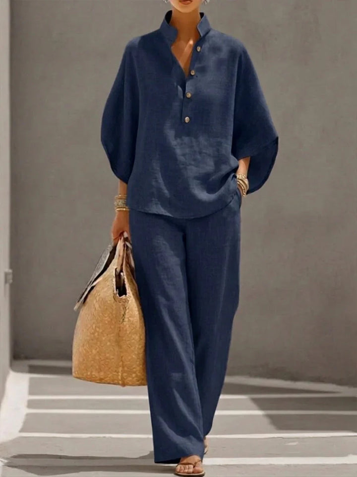 Ensemble "Maribel" — Le Chic Solaire en Lin