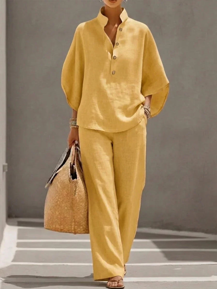Ensemble "Maribel" — Le Chic Solaire en Lin